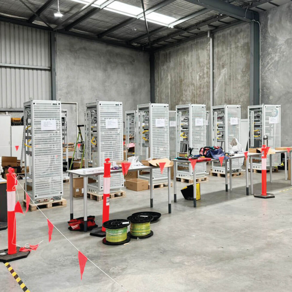 Forrestfield–Airport Link telecom racks