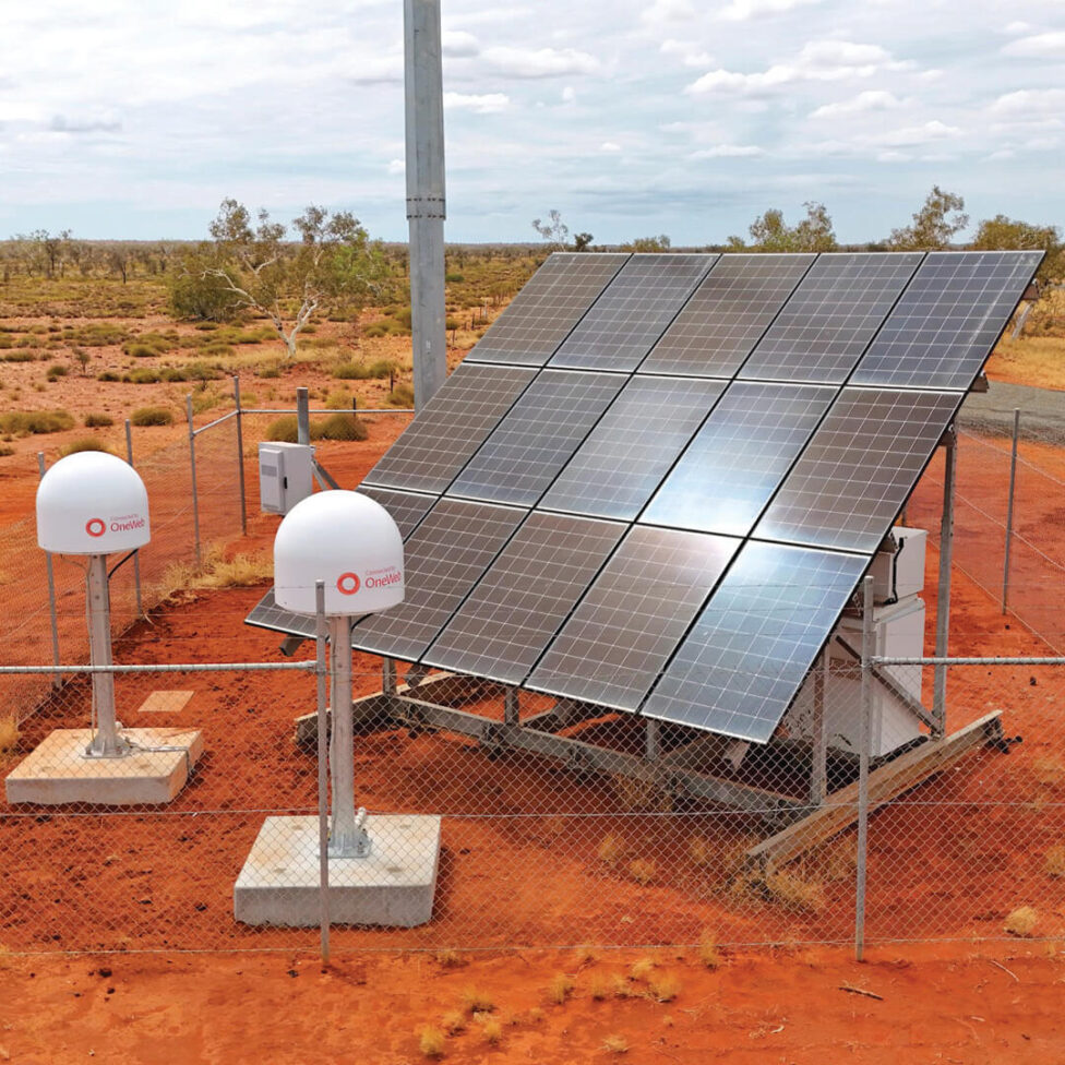 OneWeb LEO satellite backhaul, Coalseam Campground